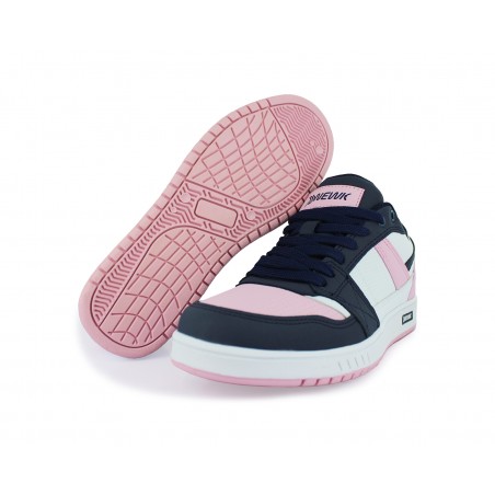 BB55*01 Dudley Tenis Newk Mujer Color Blanco Rosa Negro
